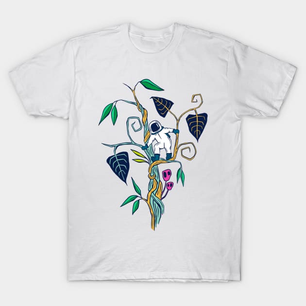 Exploring the Odd Planet, Dark T-Shirt by Jacqueline Hurd